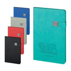 2660 Gri Termo Deri̇ Defter - 1