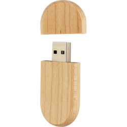 8192 Ahşap Kutulu USB Bellek - 1