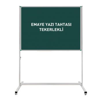 Çelik Emaye Yazı Tahtası Tekerlekli Ayaklı - 2