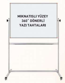 Mıknatıslı Yüzey 360 Dönerli Yazı Tahtası - 2